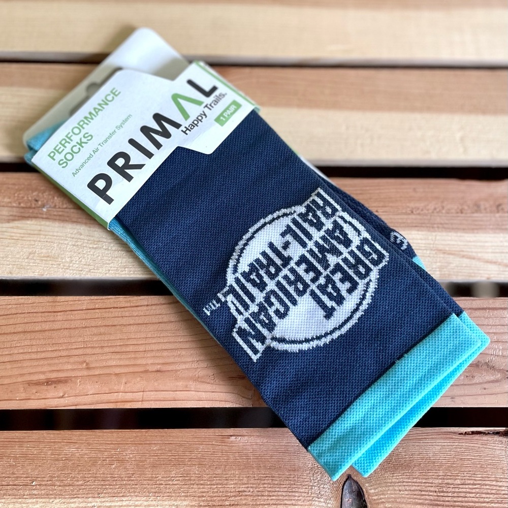 NWT Primal Ankle Socks Trail Running Hiking Perfomance Size L/XL. Unisex.
